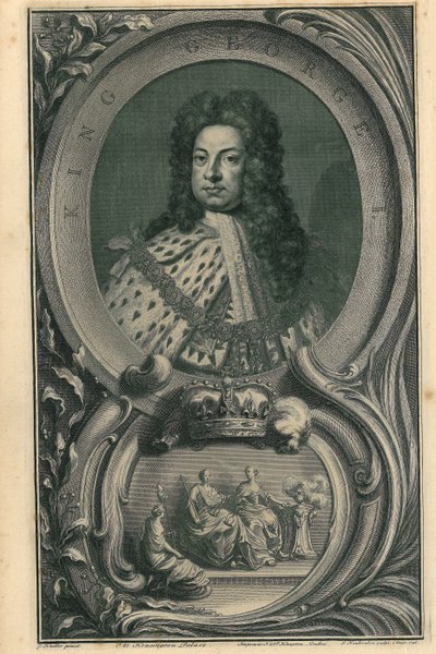 Rei george i de Jacobus Houbraken