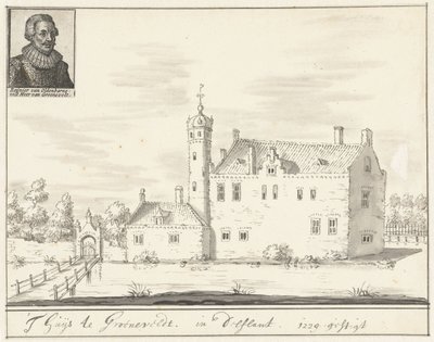 Castelo Groenevelt em Delfland de Jacobus Stellingwerff