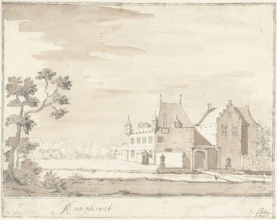 Castelo de Raaphorst perto de Wassenaar
Raaphorst (título sobre o objecto) de Jacobus Stellingwerff