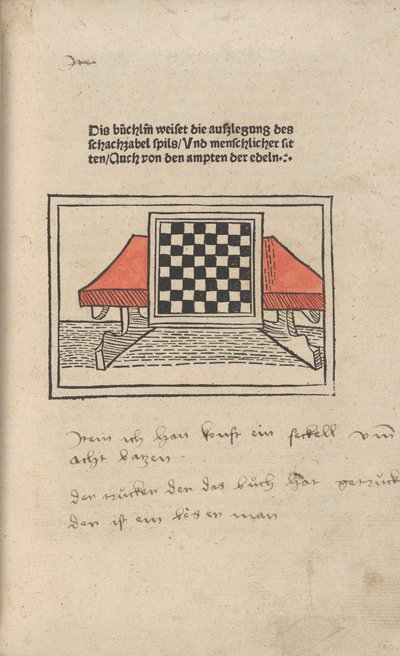 O Livro de Xadrez, 1483. de Jacobus de Cessolis