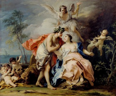 Baco e Ariadne de Jacopo Amigoni