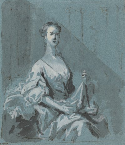 Retrato de uma senhora de Jacopo Amigoni