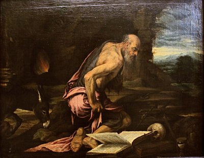 São Jerónimo penitente de Jacopo Bassano