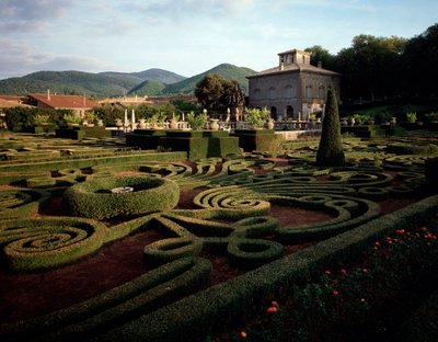 Vista da villa Lante de Jacopo Vignola