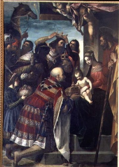 Adoração dos Reis Magos de Jacopo Ligozzi