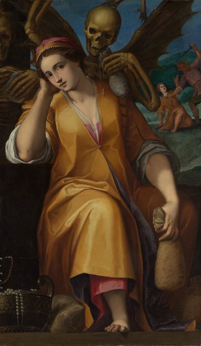 Alegoria da avareza. de Jacopo Ligozzi