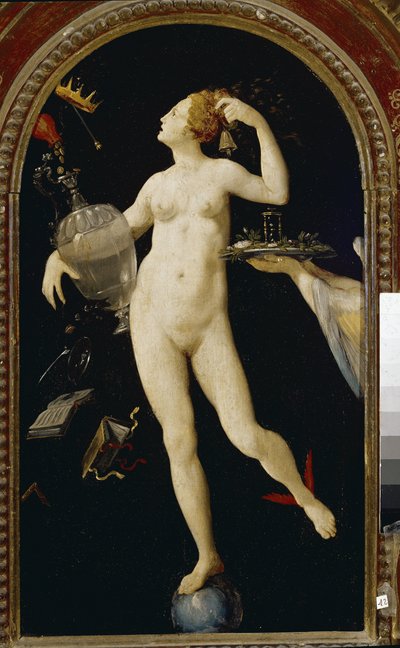Alegoria da Fortuna (óleo sobre madeira, final do século XVI) de Jacopo Ligozzi