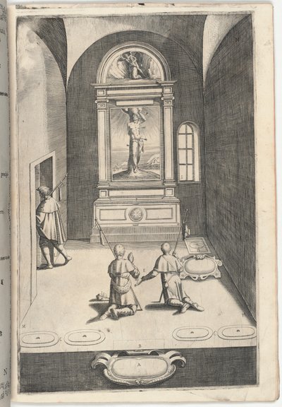 Capela de São Sebastião [placa N] de Jacopo Ligozzi