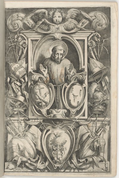 Frontispício com Retrato de São Francisco de Jacopo Ligozzi