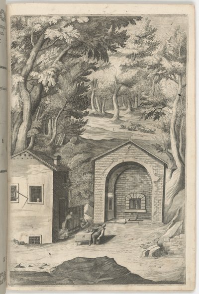 Primavera de São Francisco [placa B] de Jacopo Ligozzi