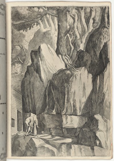 O Sítio da Cama e Oratório de São Francisco [placa R] de Jacopo Ligozzi