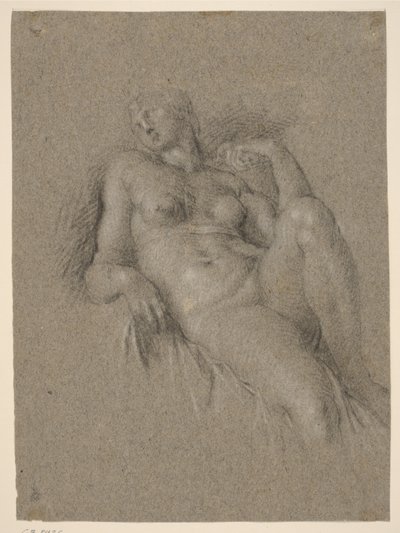 Cópia após "Aurora" de Michelangelo, do túmulo de Lorenzo de 