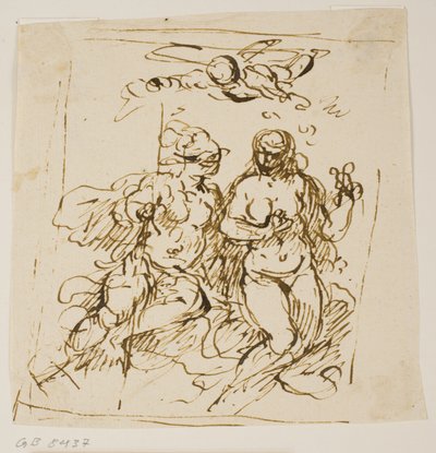 Cupido, Marte e Vênus de Jacopo Palma