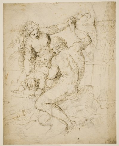 O castigo de Cupido de Jacopo Palma