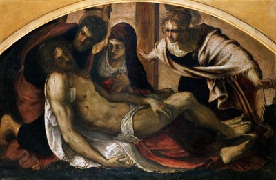 Pietà, 1563. de Jacopo Robusti Tintoretto