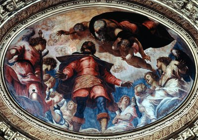 San Rocco na Glória, 1564. de Jacopo Robusti Tintoretto