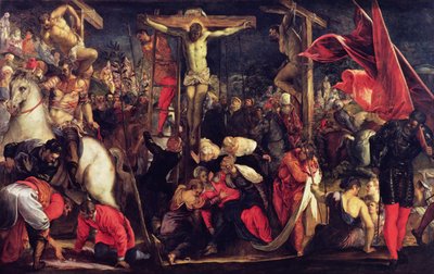 A crucificação de Jacopo Robusti Tintoretto