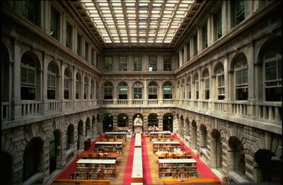 Sala de leitura, construída em 1537-88 de Jacopo Sansovino