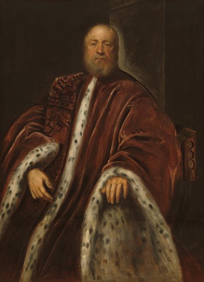 Um procurador de São Marcos, c. 15751585. de Jacopo Tintoretto