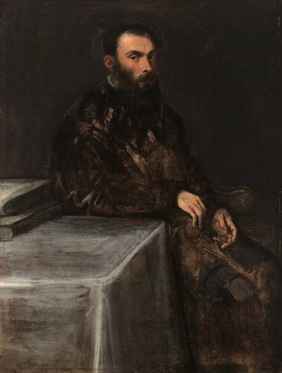 Retrato de um homem de Jacopo Tintoretto