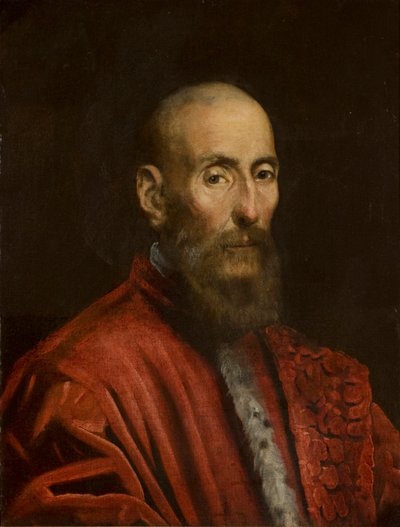 Retrato de um senador de Jacopo Tintoretto