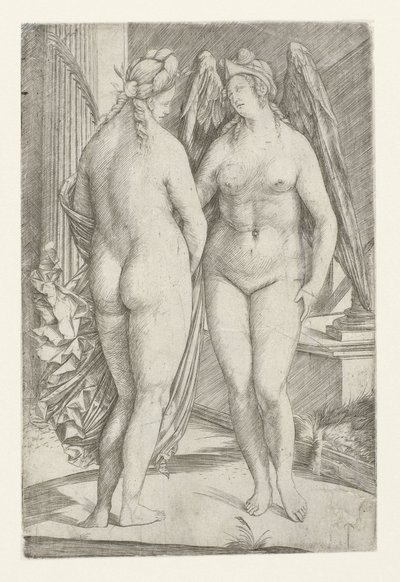 Alegoria com Vitória e Fama de Jacopo de
