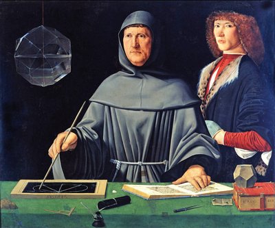 Italiano: Retrato de Luca Pacioli Retrato de Luca Pacioli de Jacopo de