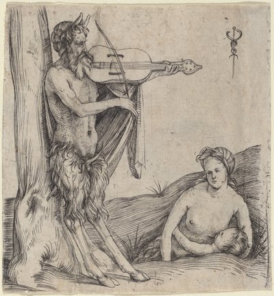 Família do sátiro de Jacopo de