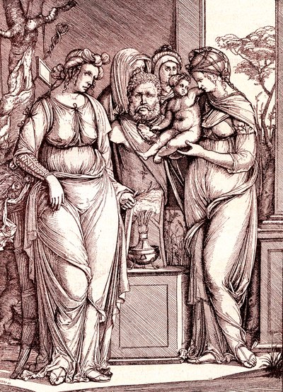 O sacrifício a Príapo de Jacopo de