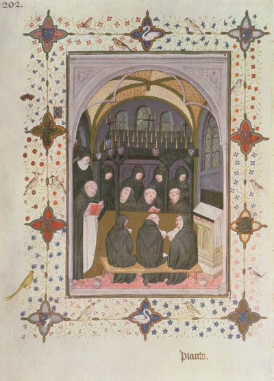 MS 11060-11061 Escritórios dos Mortos: cerimônias fúnebres de Jacquemart de Hesdin