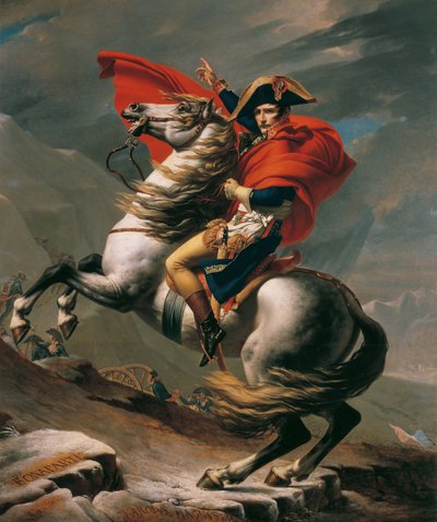 Napoleão por Jacques Louis David