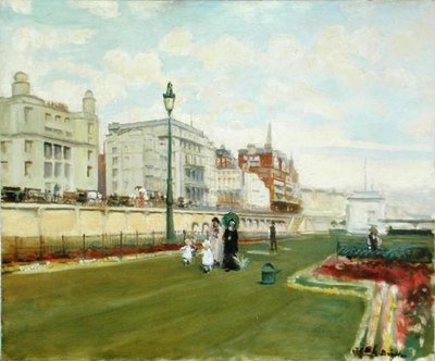 Brighton, c.1900-05 (óleo sobre tela) de Jacques Emile Blanche