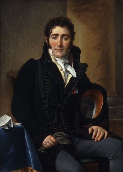 Retrato do conde de turenne de Jacques Louis David