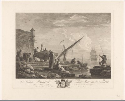 Números sobre uma margem do rio no Levante
1ere vue du Levant (título sobre o objecto) de Jacques Aliamet