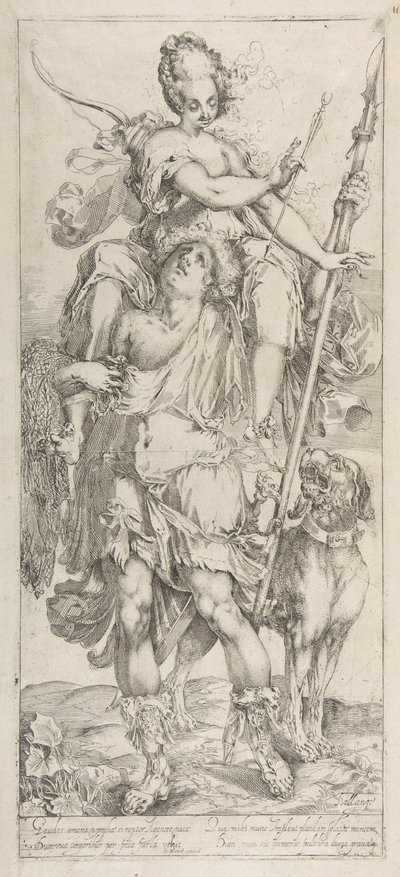Diana e Orion. de Jacques Bellange