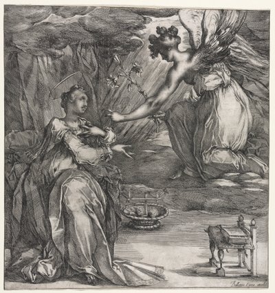 A Anunciação de Jacques Bellange