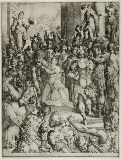 O Martírio de Santa Lúcia de Jacques Bellange