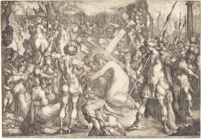 O Caminho do Calvário. de Jacques Bellange