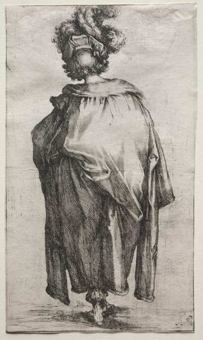 Os Três Reis Magos: Melchior, c. 1615 de Jacques Bellange