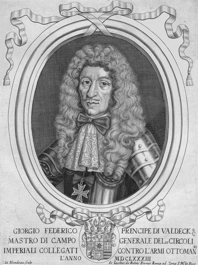 Príncipe Georg Friedrich de Waldeck, década de 1690. de Jacques Blondeau