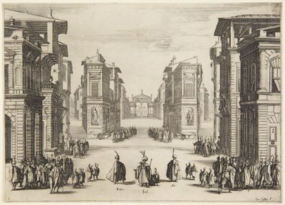 Ato 1, da série Soliman de Jacques Callot