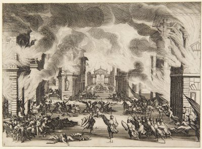 Ato 5, da série Soliman de Jacques Callot
