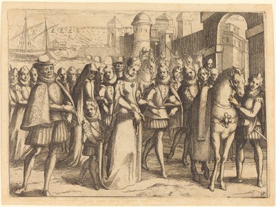 Chegada a Valência de Jacques Callot