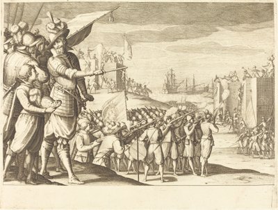 Ataque a duas fortalezas de Jacques Callot