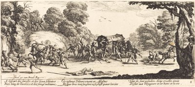 Ataque a um treinador de Jacques Callot