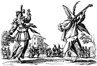 Balli di Sfessania - de gravuras de Jacomo Callot. de Jacques Callot