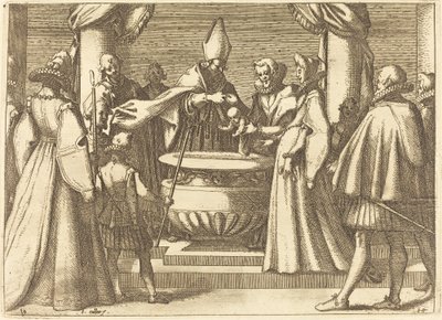 Batismo do Príncipe de Espanha de Jacques Callot