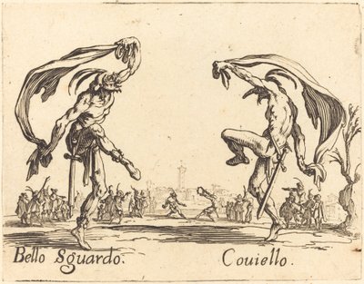 Bello Sguardo e Coviello de Jacques Callot