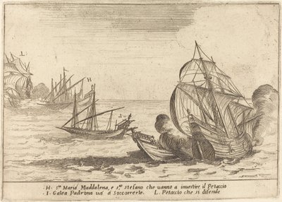 Embarque do Petaccio de Jacques Callot