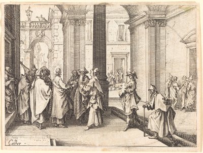 paisagem de Jacques Callot
